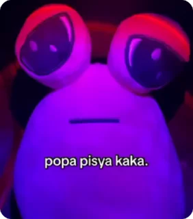 Sticker from pou