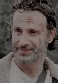 Sticker from Rick grimes