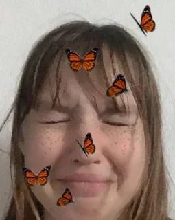 🦋 emoji волчица ауф красотка майюха Telegram sticker 8 of 33