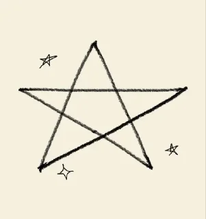 Sticker from star!☆
