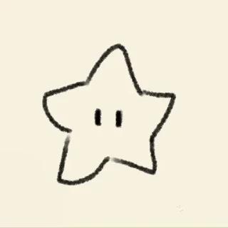 Sticker from star!☆