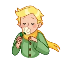 💐 emoji The Little Prince Telegram sticker 10 of 22