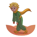 😥 emoji The Little Prince Telegram sticker 19 of 22