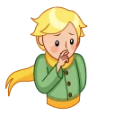 ❤️ emoji The Little Prince Telegram sticker 18 of 22