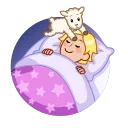 😴 emoji The Little Prince Telegram sticker 20 of 22