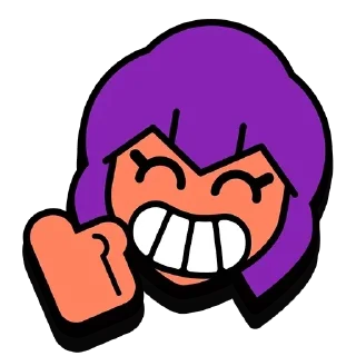 👍 emoji ЗНАЧКИ БРАВЛ СТАРС Telegram sticker 22 of 120