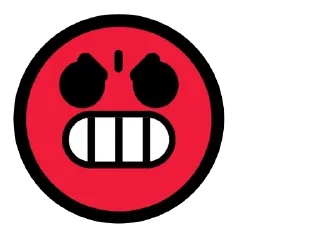 😠 emoji ЗНАЧКИ БРАВЛ СТАРС Telegram sticker 16 of 120