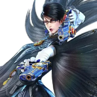 Sticker from Bayonetta stiker pack