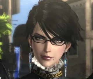 Sticker from Bayonetta stiker pack