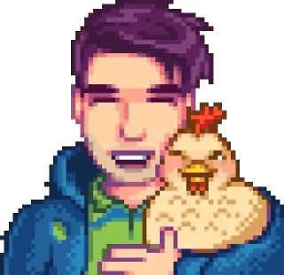 Sticker from Stardew Valley by @Displest