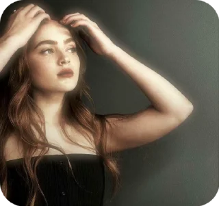 Sticker from Sadie Sink