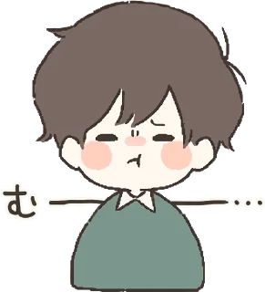 😞 emoji Everyday with you :: @line_stickers Telegram sticker 20 of 40
