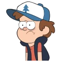 😠 emoji Gravity Falls Telegram sticker 24 of 39