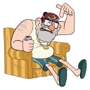 Sticker from Gravity Falls