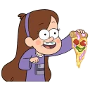 🍕 emoji Gravity Falls Telegram sticker 10 of 39