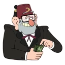 Sticker from Gravity Falls