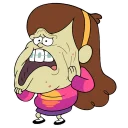 👺 emoji Gravity Falls Telegram sticker 9 of 39