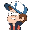 😐 emoji Gravity Falls Telegram sticker 21 of 39