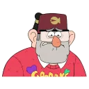 Sticker from Gravity Falls