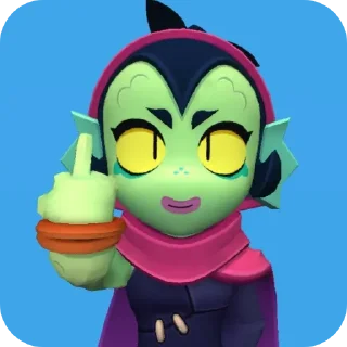 🖕 emoji Браво старс Telegram sticker 11 of 31