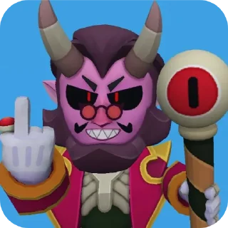🖕 emoji Браво старс Telegram sticker 14 of 31