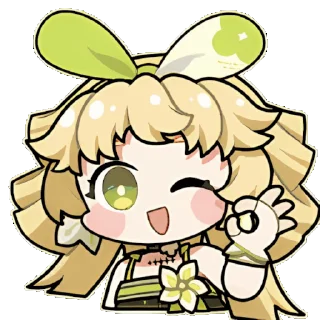 Sticker from Анимашки (@WutheringWaves_WW)