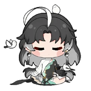 😌 emoji Анимашки (@WutheringWaves_WW) Telegram sticker 20 of 28