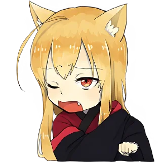 Sticker from Лисичка-тян @Nyasticks