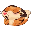 😘 emoji Лисичка Луна Telegram sticker 16 of 48