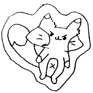 😼 emoji Лисичка Telegram sticker 9 of 20