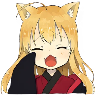 Sticker from Лисичка-тян @Nyasticks