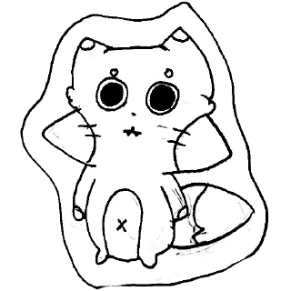 😐 emoji Лисичка Telegram sticker 13 of 20