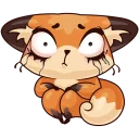 😭 emoji Лисичка Луна Telegram sticker 24 of 48