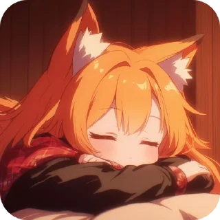 👄 emoji Лисичка Telegram sticker 9 of 13