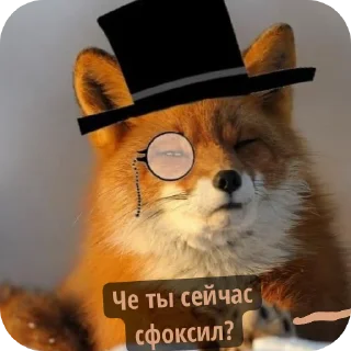 🐱 emoji Лисичка Telegram sticker 8 of 13