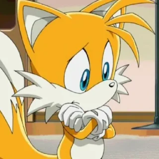 😥 emoji Tails Telegram sticker 8 of 76
