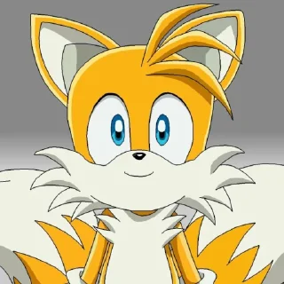 🙂 emoji Tails Telegram sticker 2 of 76