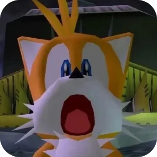 Sticker from tails