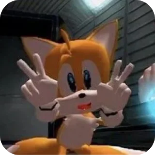 Sticker from tails