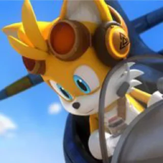 Sticker from Tails Boom.
