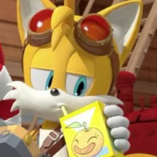 Sticker from Tails Boom.