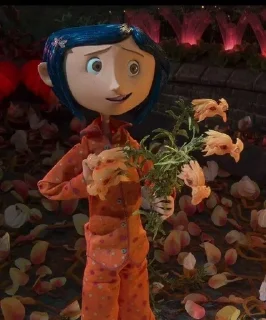 Sticker from Coraline