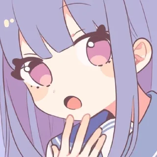 😱 emoji Chio×Rayoma Telegram sticker 9 of 10