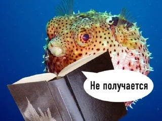 Sticker from Рыбы читалки