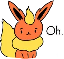 😯 emoji Pokémon: Eevee Stickers :: @line_stickers Telegram sticker 19 of 40