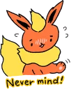 🤗 emoji Pokémon: Eevee Stickers :: @line_stickers Telegram sticker 18 of 40