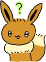 Sticker from Pokémon: Eevee Stickers :: @line_stickers