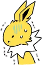 😥 emoji Pokémon: Eevee Stickers :: @line_stickers Telegram sticker 13 of 40