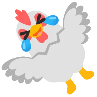 Sticker from электрокурица @cuteolyaa