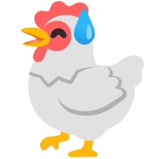 Sticker from электрокурица @cuteolyaa